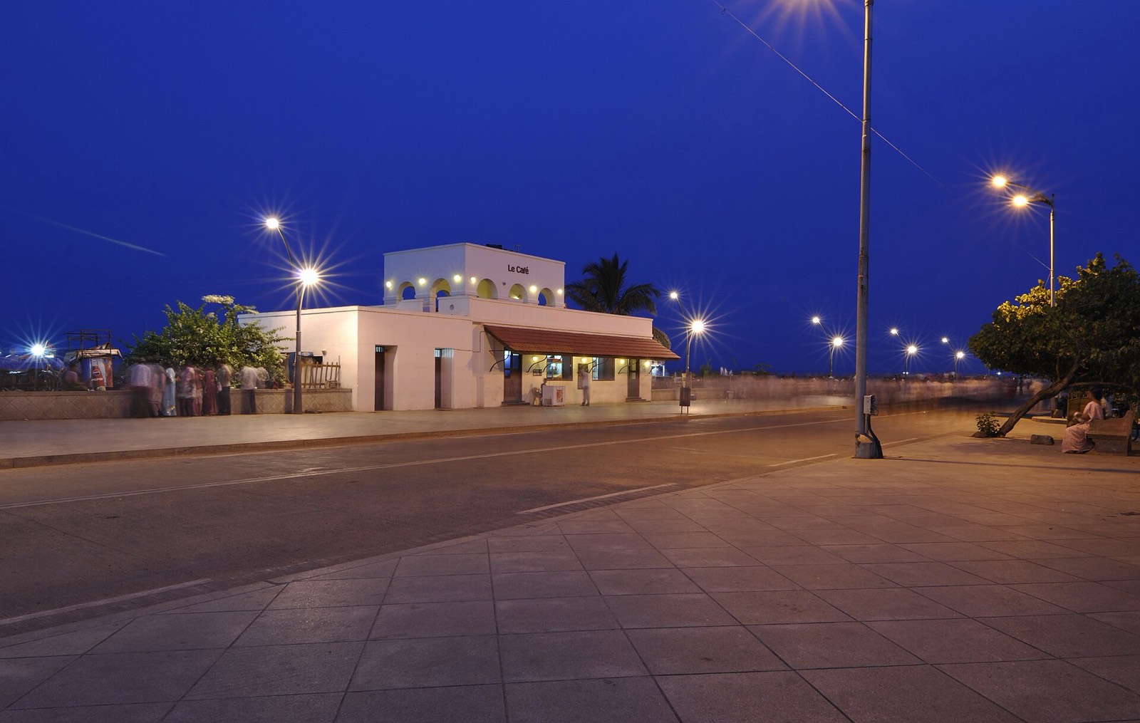 Pondicherry promenade