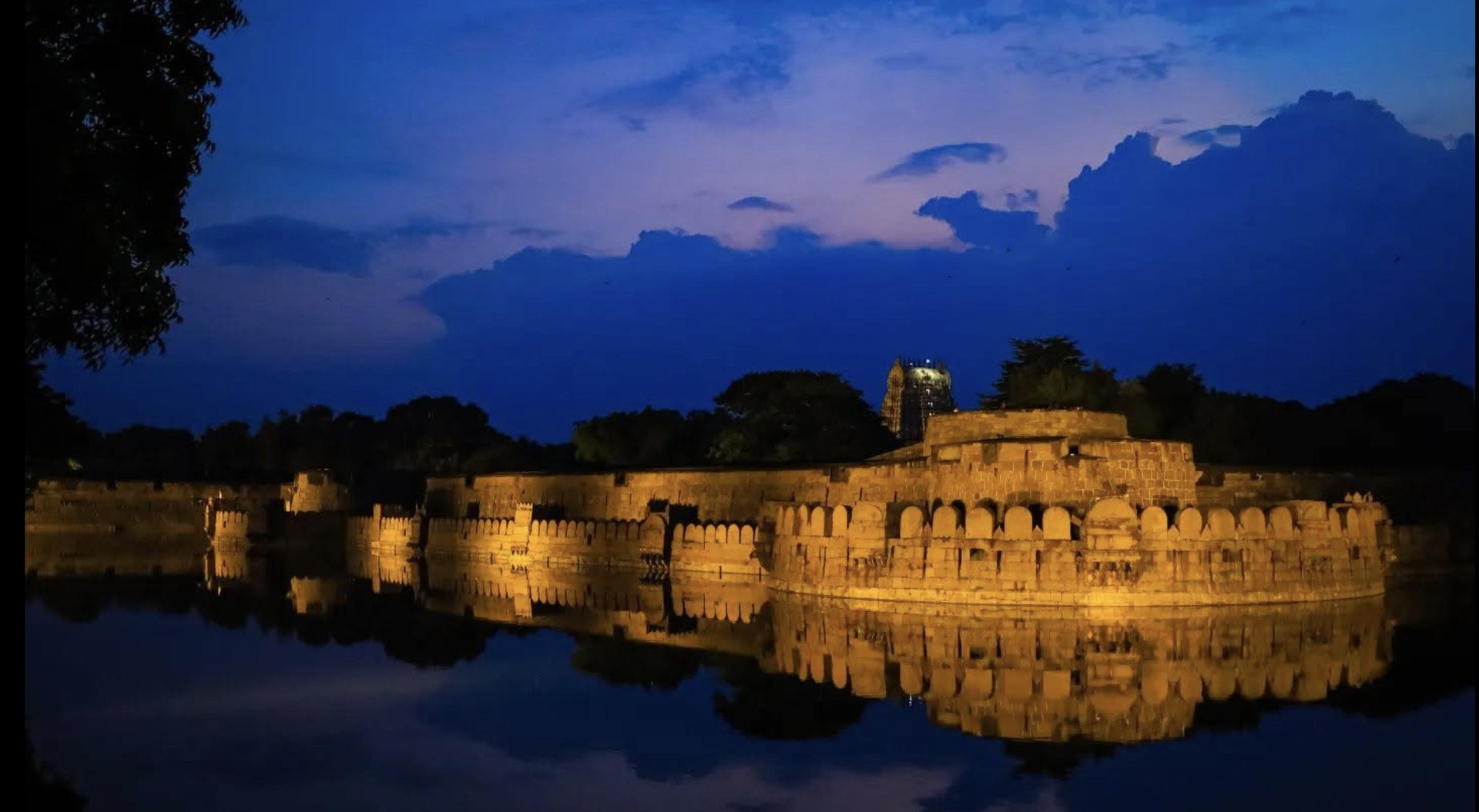 Vellore Fort and its moat